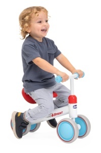 Chicco Ride-ON Quadcycle fara pedale bicicleta fara pedale pentru copii patru roti rulare lina roti din cauciuc scaun moale antiderapant manere antide - Img 3