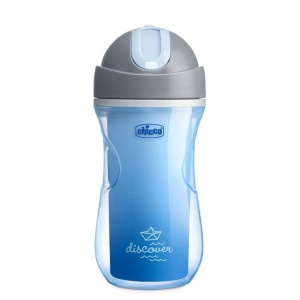 Chicco Sport Cup 266ml Sticla Isotermica cu Pai Moale Rocket