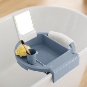 Chiuveta pentru copii Rotho Babydesign Kiddy Wash, albastra, cu oglinda integrata - Img 4