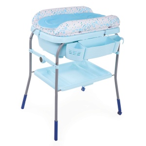 Cina Chicco Cuddle Bubble, Babywanne si Wickeltisch Ergonomic, 11kg, Ocean