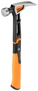 Ciocan cu dinti Fiskars IsoCore M, 34 cm, 0,82 kg, NegruPortocaliu - Img 5