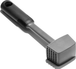 Ciocan de carne OXO Good Grips cu maner ergonomic, 2-in-1, din plastic si inox