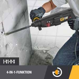 Ciocan rotopercutor CAT DX2130, 900W, 3.2 Joule, 4-in-1 - Img 2