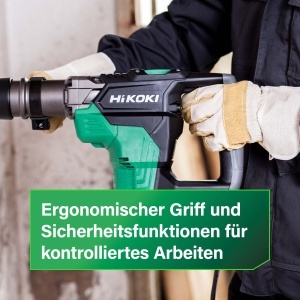 Ciocan rotopercutor HiKOKI DH40MCWSZ, 1100 W, 7.1 J, 40 mm - Img 8