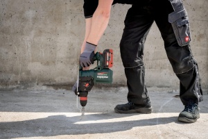Ciocan rotopercutor Metabo KH 18 LTX BL 28 Q, 18V, cu sistem de aspirare - Img 5