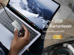 Cititor SD TP-Link UA440C, USB Type-C, 2 TB, 312 MBs - Img 3