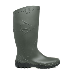 Cizme de cauciuc Dunlop Dane, impermeabile, unisex, verdenegru, marimea 44 - Img 2