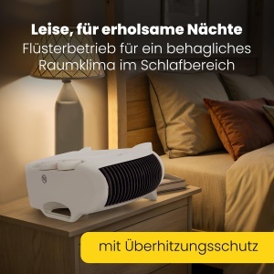 Clatronic HL 3838 Aeroterma compacta 2000W cu functie de ventilator si protectie la supraincalzire - Img 5