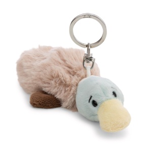 Clesa Pliabila NICI Ente 10cm - Plus Moale, Culoare Maro, Accesoriu Rucsac