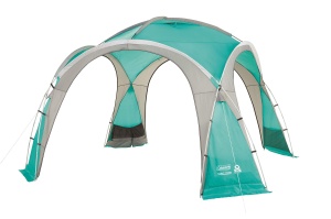 Coleman Event Dome Pavilion cort de petrecere stabil cu stalpi de otel protectie solara SPF 50 plus, albastru, XL, 2000025128 - Img 1