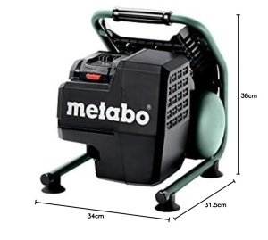 Compresor cu acumulator Metabo Power 160-5 LTX BL OF, 18V, 18L, Motor fara perii - Img 8