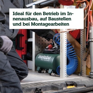 Compresor de aer Metabo Basic 160-6 W OF, 6 l, portabil, putere mare - Img 6