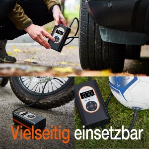 Compresor de aer OSRAM TYREinflate 4000, cu acumulator Li-Ion, cabless, LED - Img 7