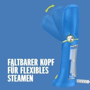 Conair Power Steam Travel Dampfglatter compact abur puternic albastru - Img 3