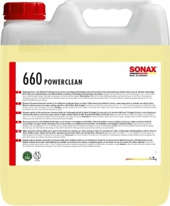 Concentrat de curatare SONAX PowerClean 10 Litri, eficient pentru masini si utilaje