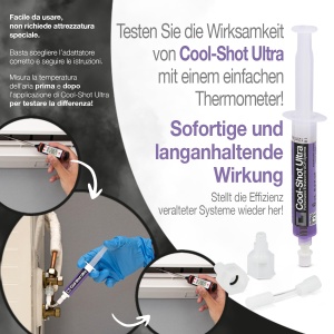 Conservant pentru climatizare COOL-SHOT ULTRA, 6 ml, compatibil cu toate agentii frigorifici - Img 3