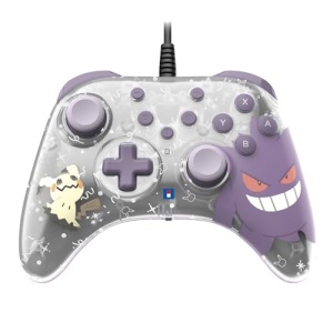 Controller Hori HORIPAD Turbo Gengar si Mimigma pentru Nintendo Switch Design Pokemon Cablu Licenta Oficiala - Img 2