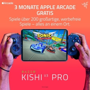 Controller mobil Razer Kishi V3 Pro pentru iPhone si Android, USB-C, Negru - Img 2