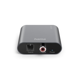 Convertor audio digital la analog Hama, 2 intrari digitale, USB, argintiu - Img 6