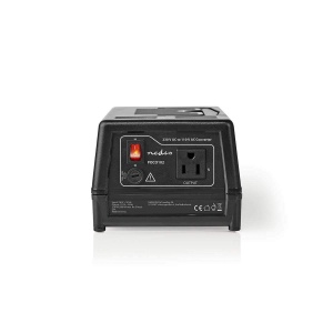 Convertor de tensiune 230V AC la 110V AC - 300W - Negru