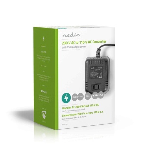 Convertor de tensiune Nedis 230 V AC 50 Hz 75 W negru - Img 5
