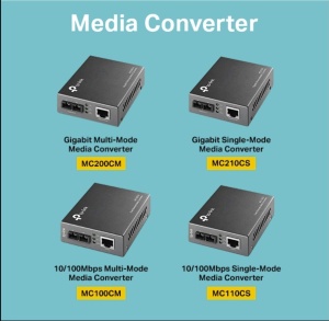 Convertor TP-Link MC100CM pentru fibra multimodala, 100Mbit, distanta 2km - Img 3