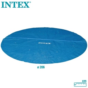 Coperta solara Intex pentru piscina Easy Set 244 cm, diametru 206 cm, grosime 120 microni - Img 6
