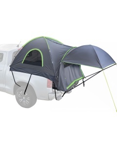 Cort de camion VEVOR Cort de camping parasolar pentru paturi mari de camion de 1524-1829 mm, cort de camion impermeabil cu copertina extensibila si baldachin de ploaie si geanta de depozitare, umbrela de soare pentru camping