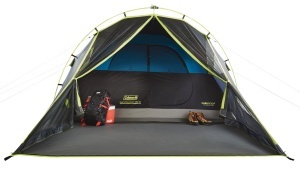 Cort de camping Coleman Carlsbad pentru 6 persoane, tehnologie Dark Room, cu camera de insecte - Img 3