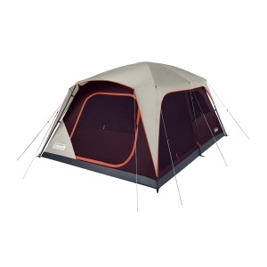 Cort de camping Coleman Skylodge pentru 10 persoane, rezistent la intemperii, cu 4 camere