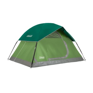 Cort de camping Coleman Sundome, 2 persoane, Fichtengrun, rezistent la apa