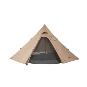 Cort de camping VEVOR DW258099, pentru 4 persoane, impermeabil, cu interior din plasa