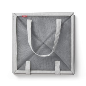 Cos de depozitare pliabil Rayen, multifunctional, 62 x 30 x 30 cm, gri - Img 4