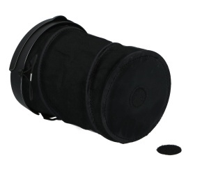 Cos de gunoi auto DUNLOP, 4 litri, pliabil, cu capac, pentru bord sau podea - Img 5