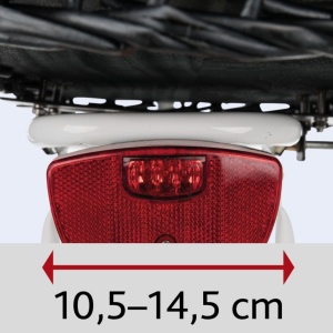 Cos pentru bicicleta TRIXIE 35 49 55 cm, pentru caini pana la 8 kg, cu perna si grilaj de siguranta - Img 5