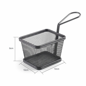 Cos pentru servit snacks-uri LACOR 61152, inox, mat, 12x10x9 cm - Img 2