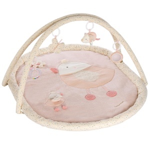 Covor de joaca Fehn 3-D Activity Decke Vogel 045062 Glow-in-the-dark pentru bebelusi