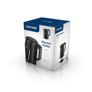 Cratita electrica Concept RK3385, 1.7 l, Negru, cu control temperatura - Img 4
