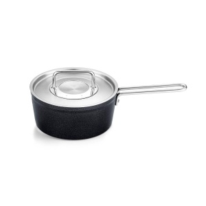 Cratita Fissler adamant/aluminiu (O 18 cm, 2 litri) acoperita, cu capac metalic, antiaderenta - inductie - Img 1