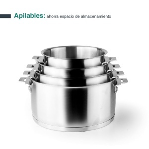 Cratita Lacor 56614 1L Inox 1810 Compatibila Inductie 14cm - Img 6