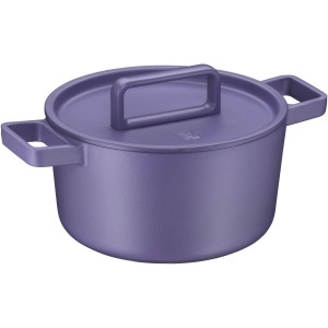 Cratita WMF Flavour 24 cm Gusseisen Violett Inductie Capac cu Condensare