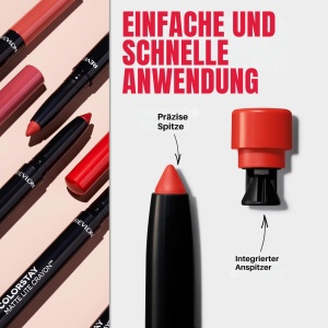 Crayon mat Revlon ColorStay Matte Lite, 1.4 g, nuante intense, rezistent la apa - Img 5