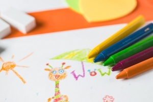 Creion cerat BIC Kids Plastidecor Triangle, 12 culori, bruchsicher, pentru copii - Img 8