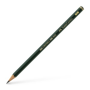 Creion grafit Faber-Castell Castell 9000, H, 12 bucati, 2 mm - Img 3