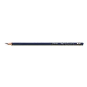 Creion grafit Faber-Castell Goldfaber 4B, set 12 bucati, design hexagonal - Img 2