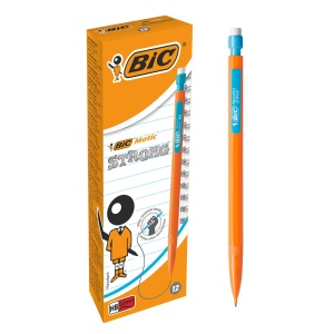 Creion mecanic BIC Matic Strong, 0.9mm, HB, sortiment culori