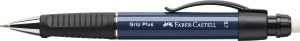 Creion mecanic Faber-Castell GRIP PLUS 0,7 mm cu radierguma albastru metalic - Img 2