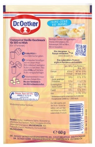 Crema de desert Dr.Oetker Paradies, vanilie, 13 pachete x 60 g - Img 3
