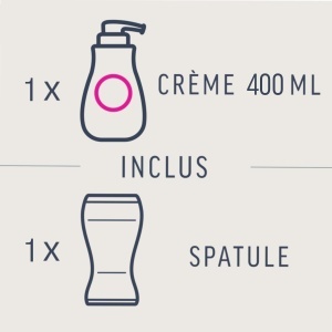 Crema depilatoare Veet Expert, 400 ml, cu Sheabutter, pentru toate tipurile de piele - Img 2