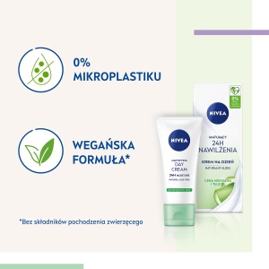 Crema hidratanta NIVEA 24H cu Aloe Vera pentru ten mixt si gras, 50 ml - Img 5